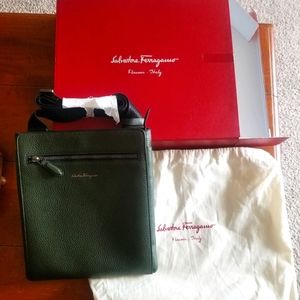 Salvatore Ferragamo Green Handbag